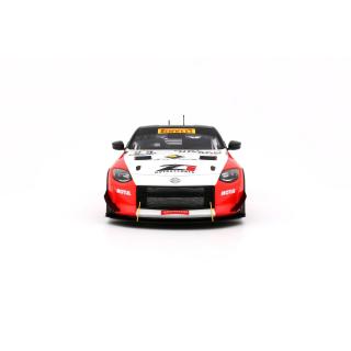 NISSAN Z GT4 WHITE #23 2023  OttO mobile Project Cars 1:18 Resinemodell (Türen, Motorhaube... nicht zu öffnen!)